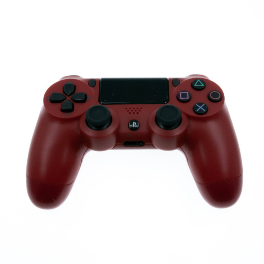 Игровой беспроводной геймпад для PS4 красный
