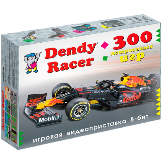 Сборник 300 встроенных игр для Dendy Racer
