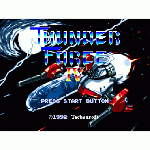 Thunder Force IV 16-бит Магистр