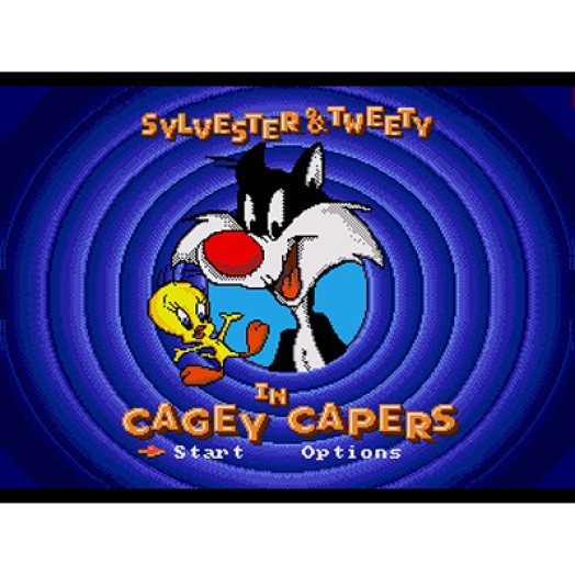 Sylvester & Tweety In Cagey Capers 16-бит Сега
