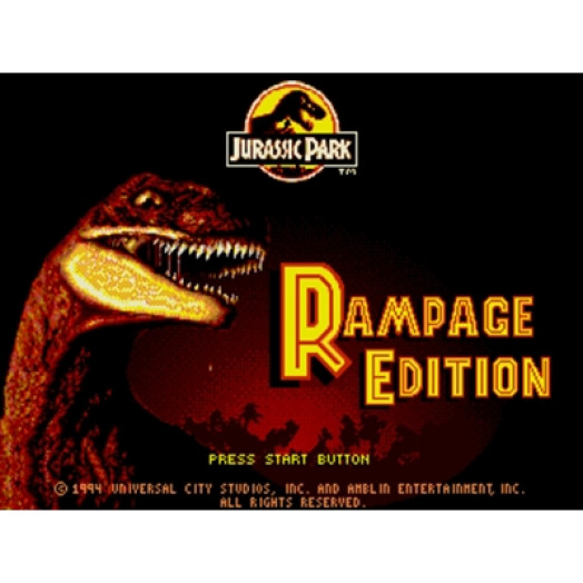 Jurassic Park: Rampage Edition 16-бит Сега