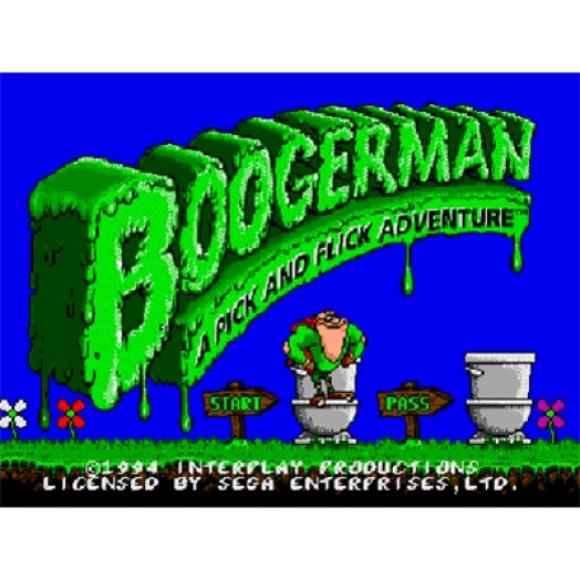 Boogerman: A Pick and Flick Adventure 16-бит Сега