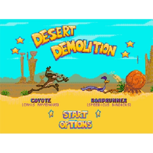 Desert Demolition 16-бит Сега