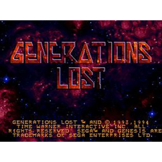 Generations Lost 16-бит Сега