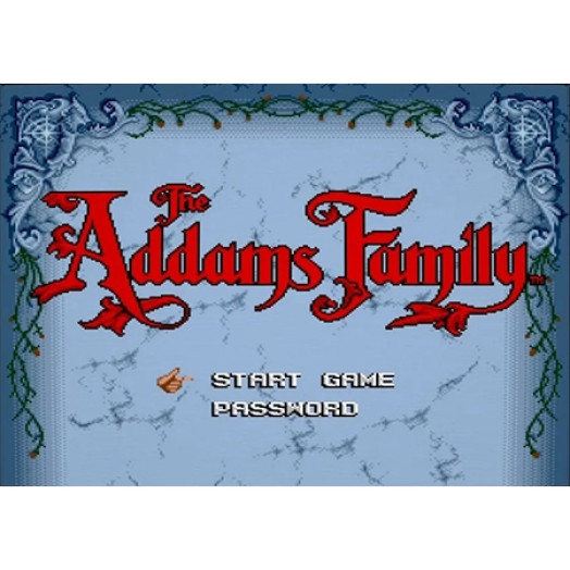 Addams Family 16-бит Сега Addams Family 16-бит Сега