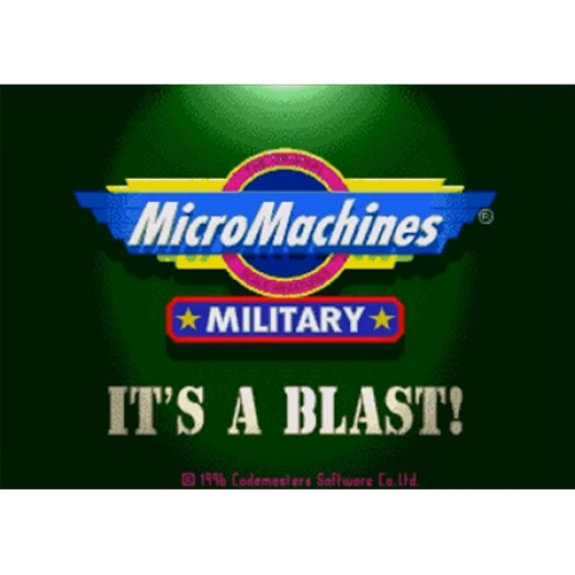 Micro Machines Military 16-бит Сега Micro Machines Military 16-бит Сега